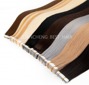 Factory Supply Adhesive Double Sided Natural Remy Human Tape Hair Extension